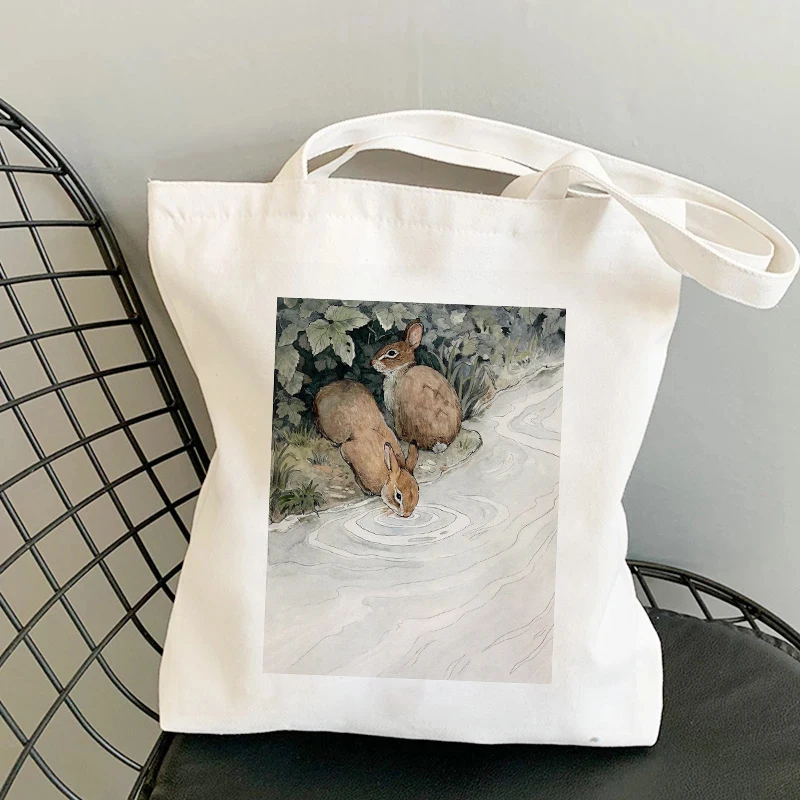 

Новая холщовая Повседневная Милая мультяшная Корейская женская вместительная сумка через плечо Harajuku Ulzzang