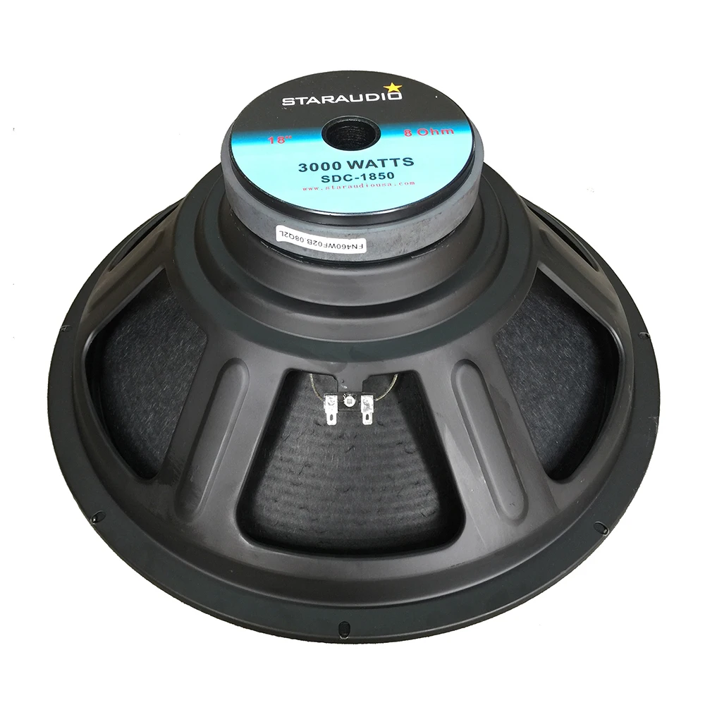 STARAUDIO 2 шт 18 дюймов 3000 Вт сырье Замена PA динамик сабвуферы 8 Ом этап DJ аудио