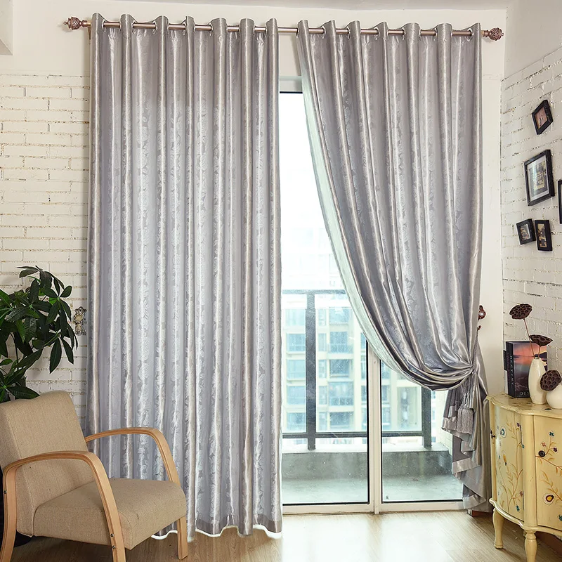 Современные роскошные занавески на окна с тиснением затемняющие s для гостиной