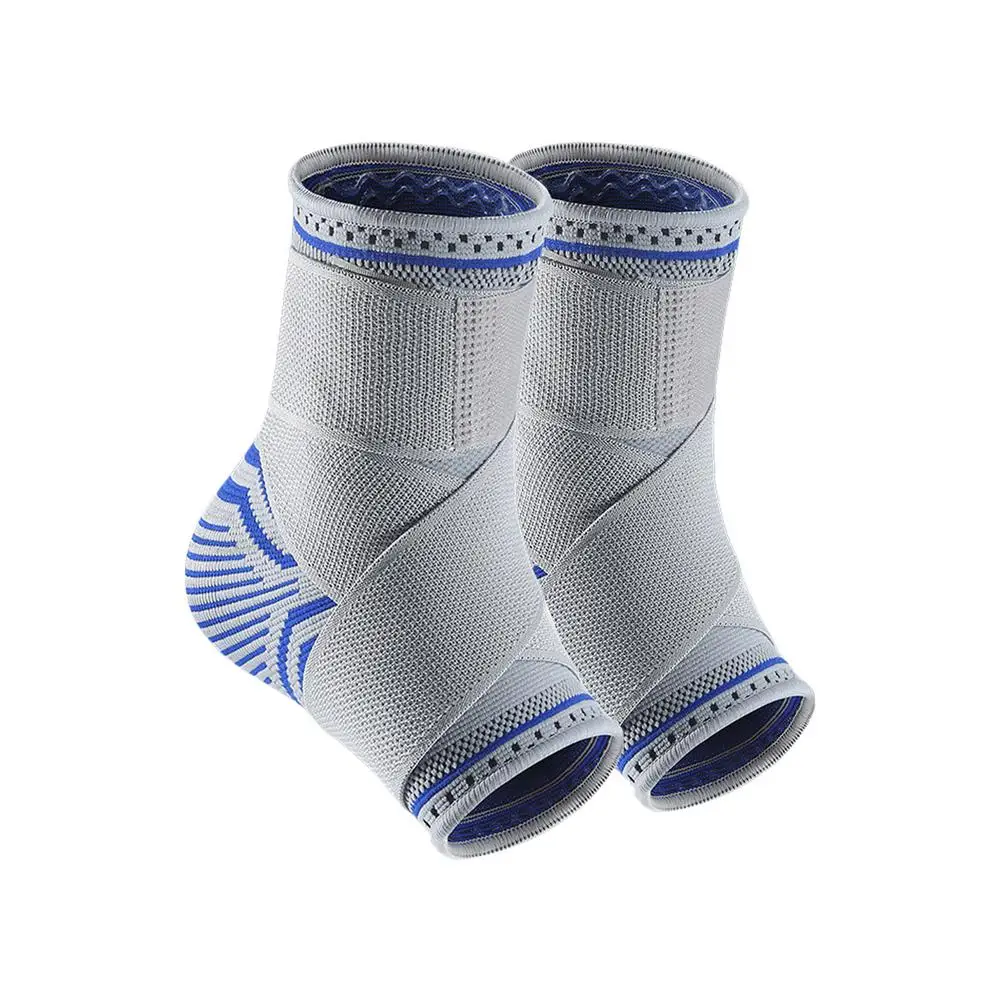 

1 Pair Ankle Support Brace Breathable Anti Slip Sleeve Socks Outdoor Sports Knit Strap Basketball Fitness Ankle Socks Protective