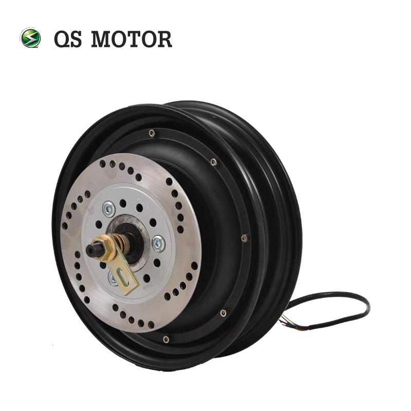 QSMOTOR 10 дюймов 1000 Вт 40H 205 V1 Бесщеточный двигатель постоянного тока в ступице колеса