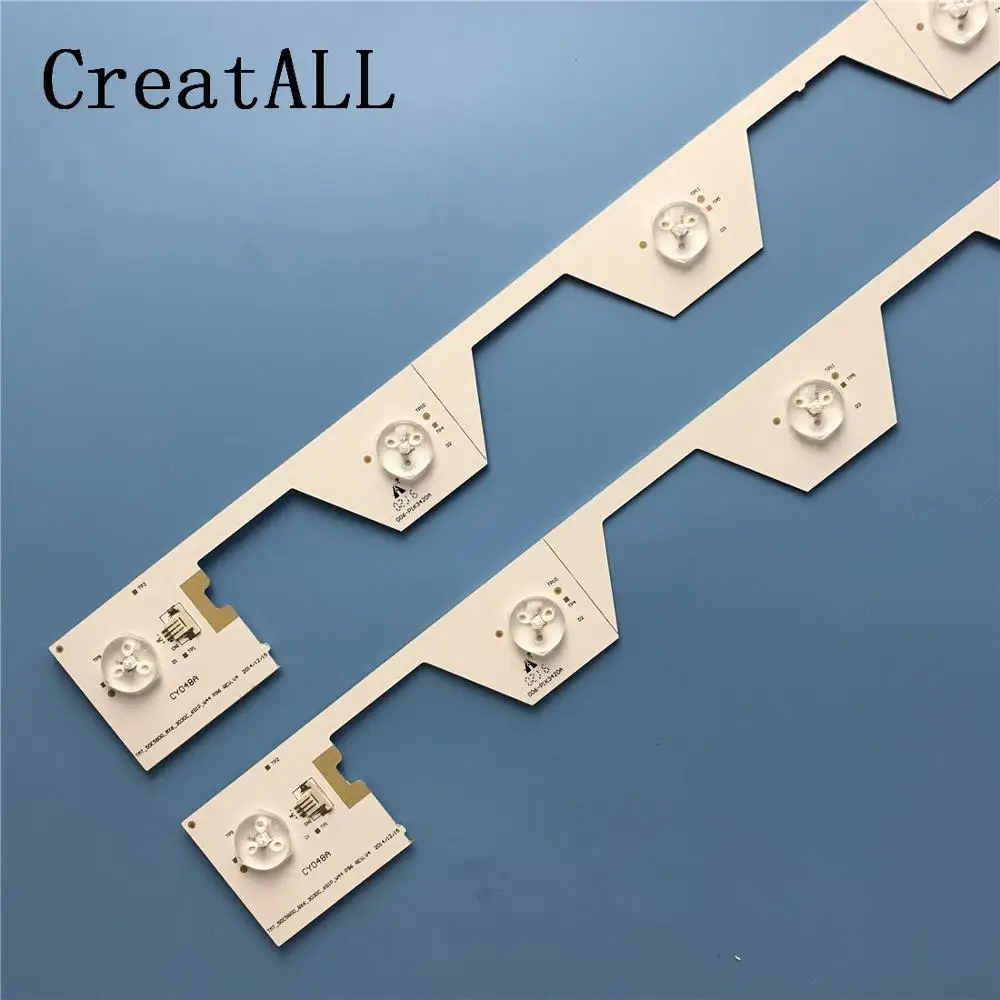 Светодиодная лента для подсветки 6 ламп TCL U50S6806S L50E5800A LVU500NDEL SW 4C LB5006 YH2 HR2 LB5005