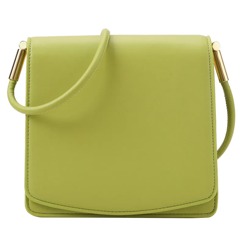 

[BXX] Simple Solid Color PU Leather Bags For Women 2021 Summer Branded Shoulder Bag Handbags Trending Luxury Travel Bag HU347