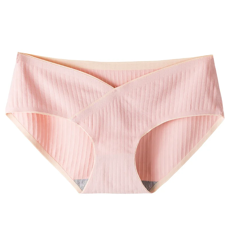 Женская одежда беременных Трусики Хлопок u-образной формы с низким уровнем талии