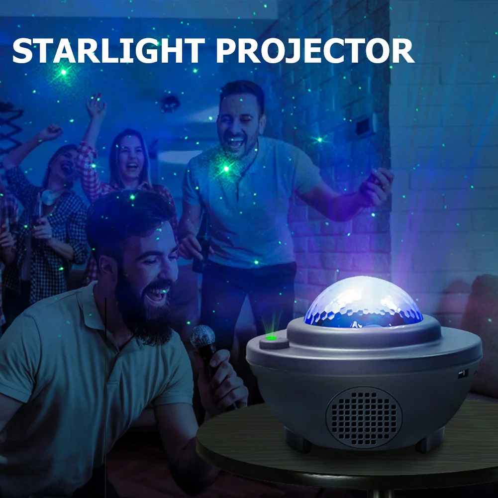 

Colorful Starry Sky Galaxy Projector Lamp Children Bedroom Star LED Night Light USB Charging Projection Lamp Kids Gift