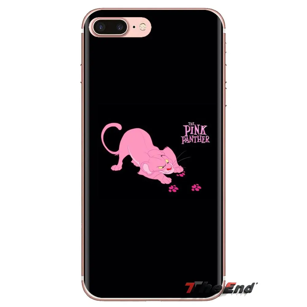 For Huawei Honor 7X V10 6C V9 6A Play 9 Mate 10 Pro Y7 Y5 P8 P10 Lite Plus GR5 2017 Pink Panther Transparent Soft Cases Covers |