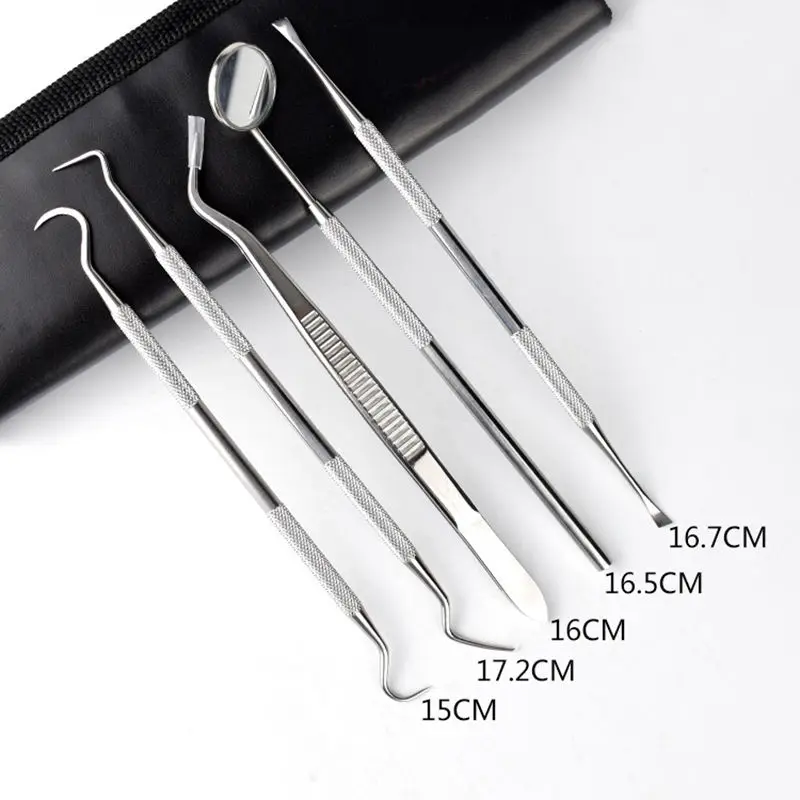 5 шт. Стоматологическая гигиена полости рта набор инструментов Стоматолог Зубной