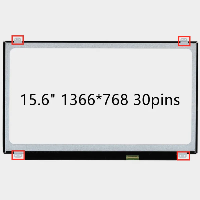 

ЖК-экран для ноутбука 15,6 дюйма, Φ LTN156AT37 LP156WHU TPA1 B156XTN03.1 LTN156AT31, 1366*768