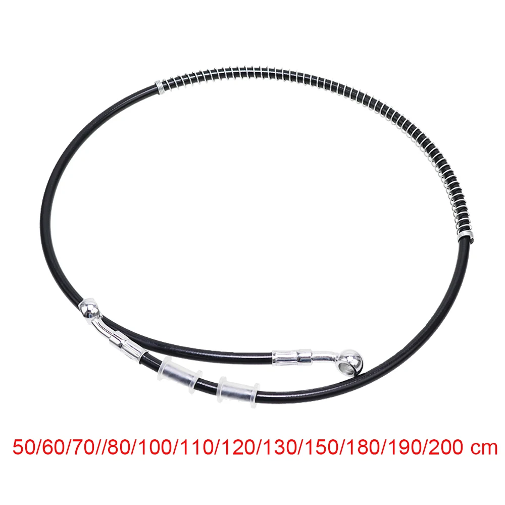 

Motorcycle Brake Pipe Hydraulic Reinforce Brake Clutch Oil Hose Line Pipe Tube For Racing Dirt Bike 50-200cm 190/180/150/130 cm