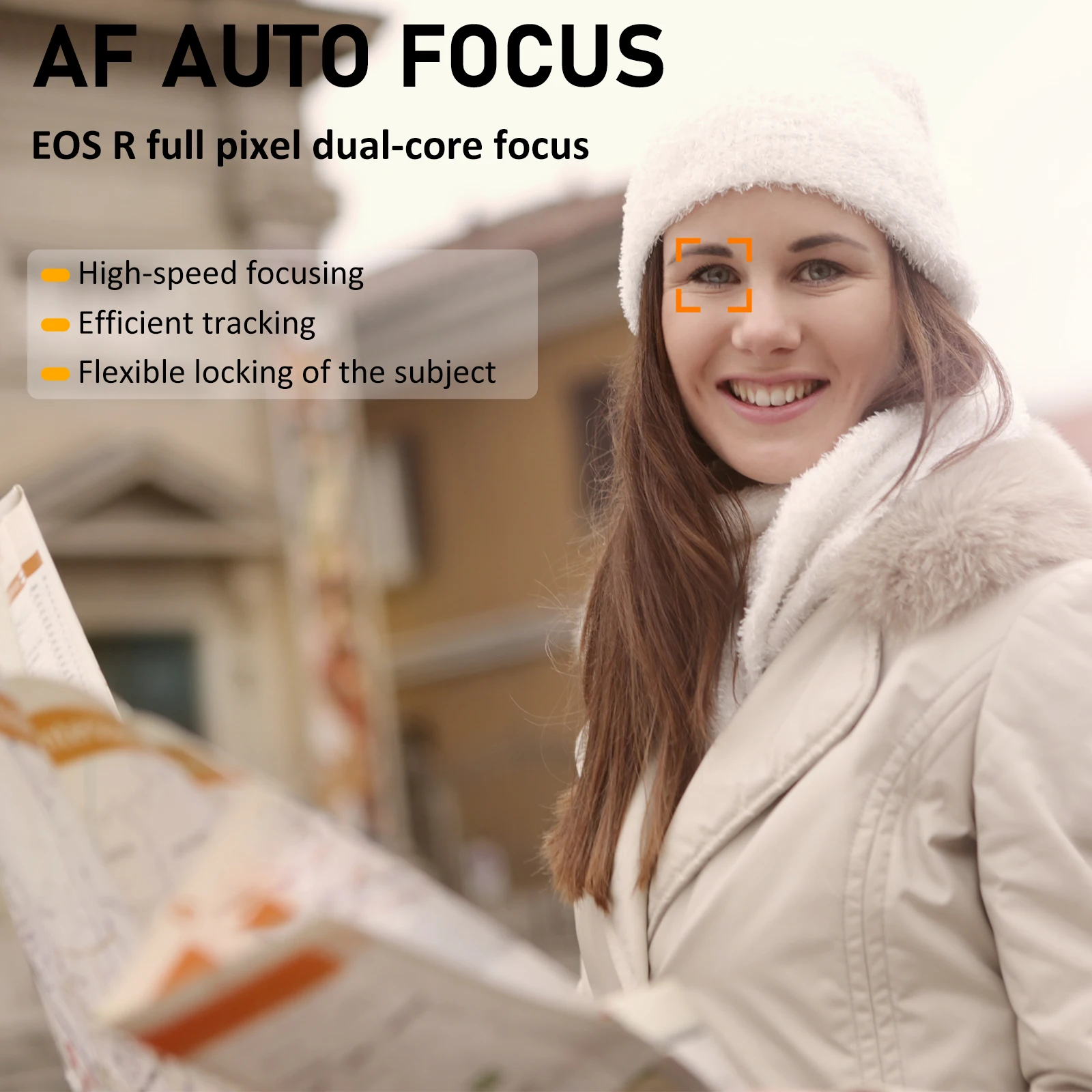 Viltrox EF EOS R Крепление объектива Автофокус адаптер RF для цифровой однообъективной