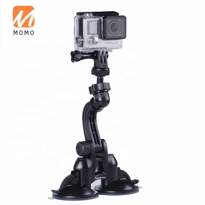 

Двойное крепление Smatree с большей мощностью на присоске, совместимое с GoPro Hero7/6/5/4/3 +/3/2/1/для DJI OSMO ACTION