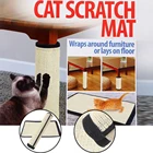 Коврик-Когтеточка для кошек, 2 типа, складной, натуральный коврик из сизаля, для защиты мебели, дивана, когтеточки, моющийся коврик для царапин