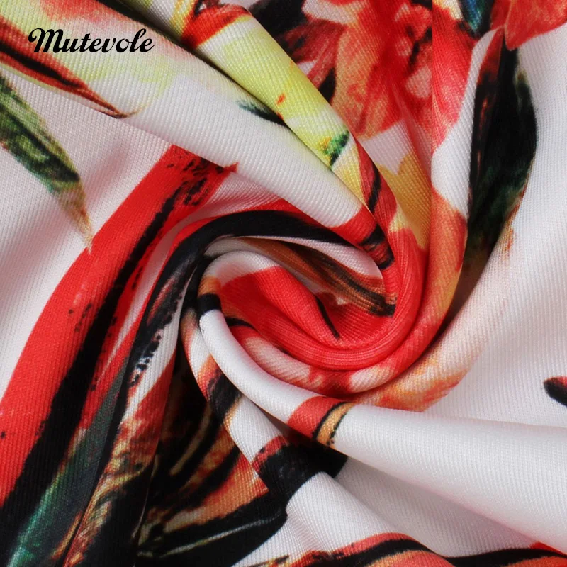 Mutevole Leaves Print Bodycon Bandage Jumpsuit Women Bohemian Spaghetti Strap Patchwork Sexy Summer Sleeveless | Женская одежда