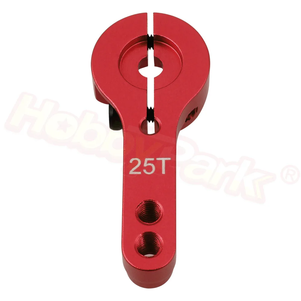 Металлический алюминиевый сервопривод 25T 100 шт. рулевой рычаг с резьбой M3 для