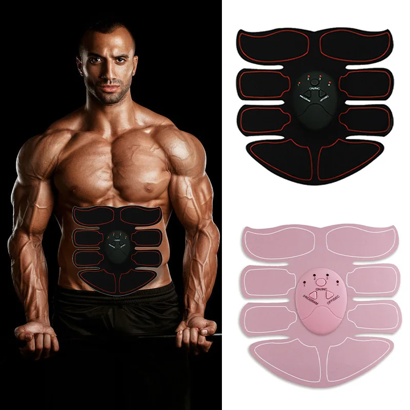 

Muscle Stimulator Abdominal Exerciser Fitness Abs Stimulator EMS Slimming Machine Massager Electric Abdomen Trainer Machine