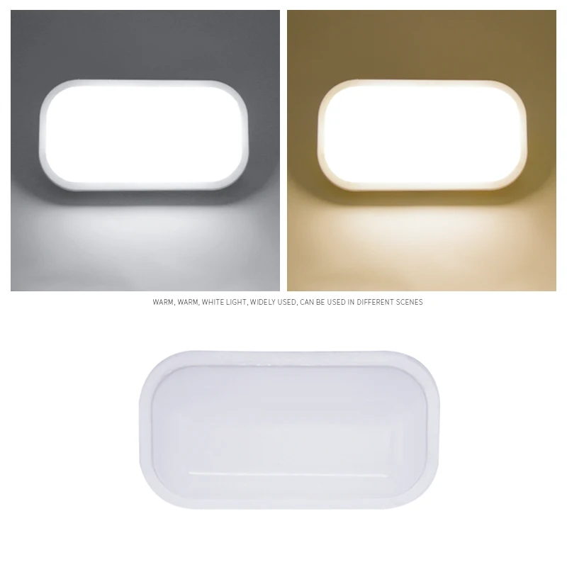 Светодиодный потолочный светильник водонепроницаемый круглый квадратный в