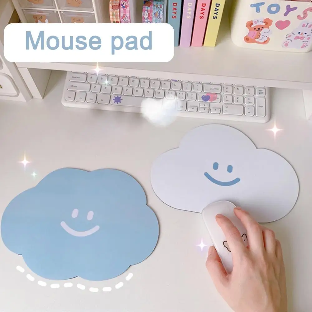 Cute Mouse Pad Small Girl Ins Table Mat Waterproof Creative Cartoon Soft Cushion Pink Japanese Kawaii Computer Keyboard | Компьютеры и