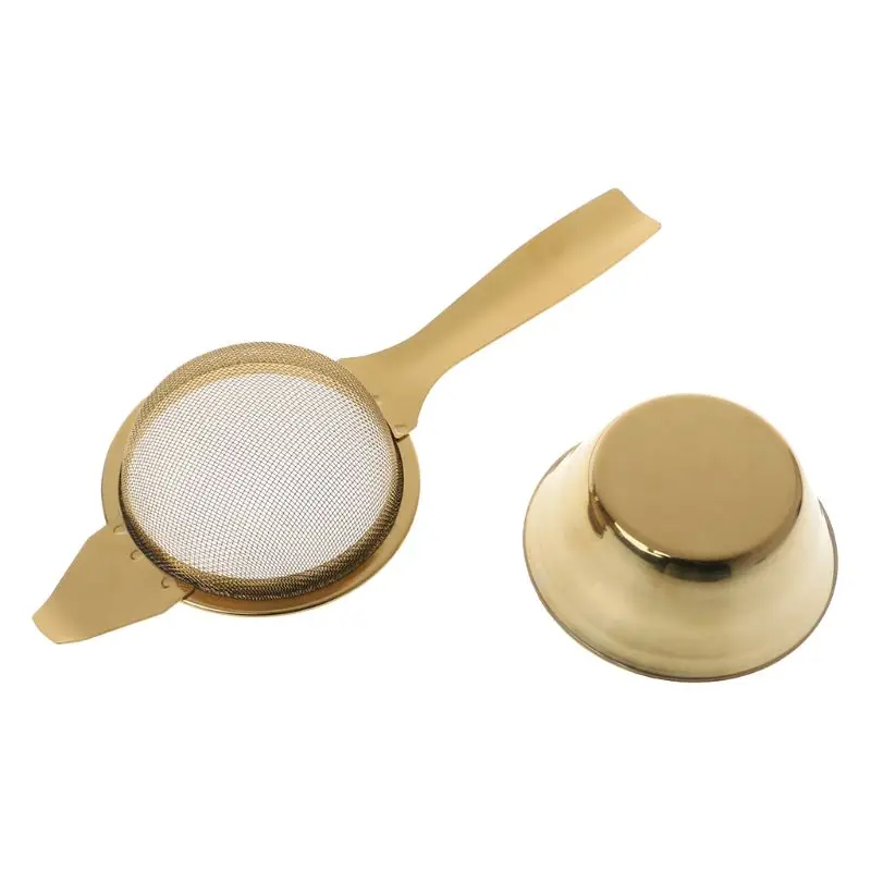 

Stainless Steel Mesh Tea Infuser Metal Cup Strainer Strainer Loose Leaf Filter With Handle Kitchen Tool