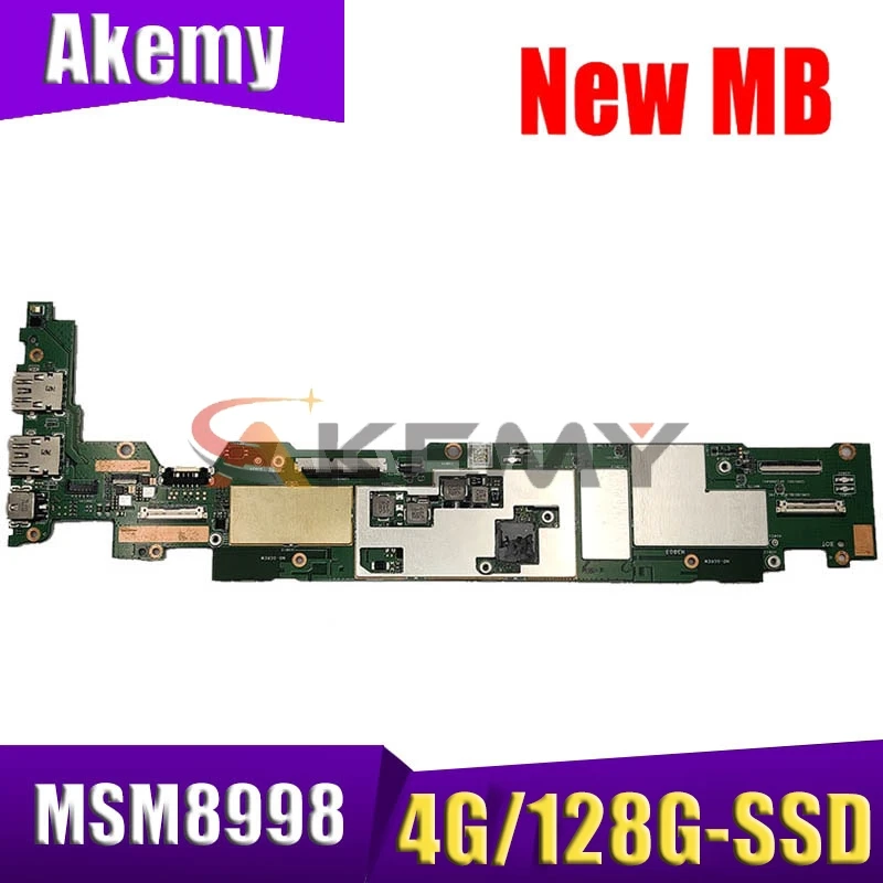 

Материнская плата Akemy TP370QL MAIN_BD._ 4G/MSM8998 128G-SSD Материнская плата ASUS TP370QL TP370Q TP370 материнская плата для ноутбука 90NR0060-R00060