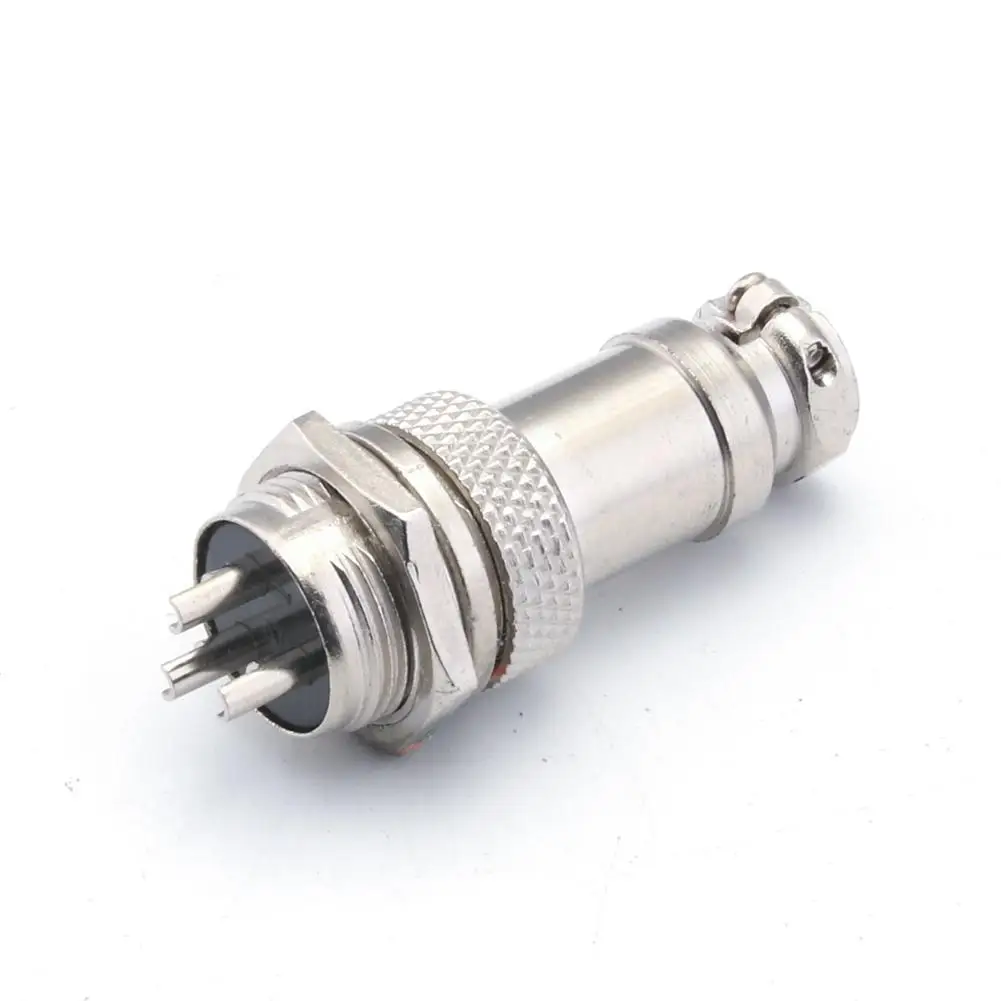 Разъем 16 мм 3Pin металлический аудио слайд on Авиационная вилка панель силового