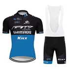 Велосипедные комплекты Shimanoful, быстросохнущий, с коротким рукавом, Джерси, мужские велосипедные шорты, костюм для горного велосипеда, Летний дышащий костюм для горного велосипеда