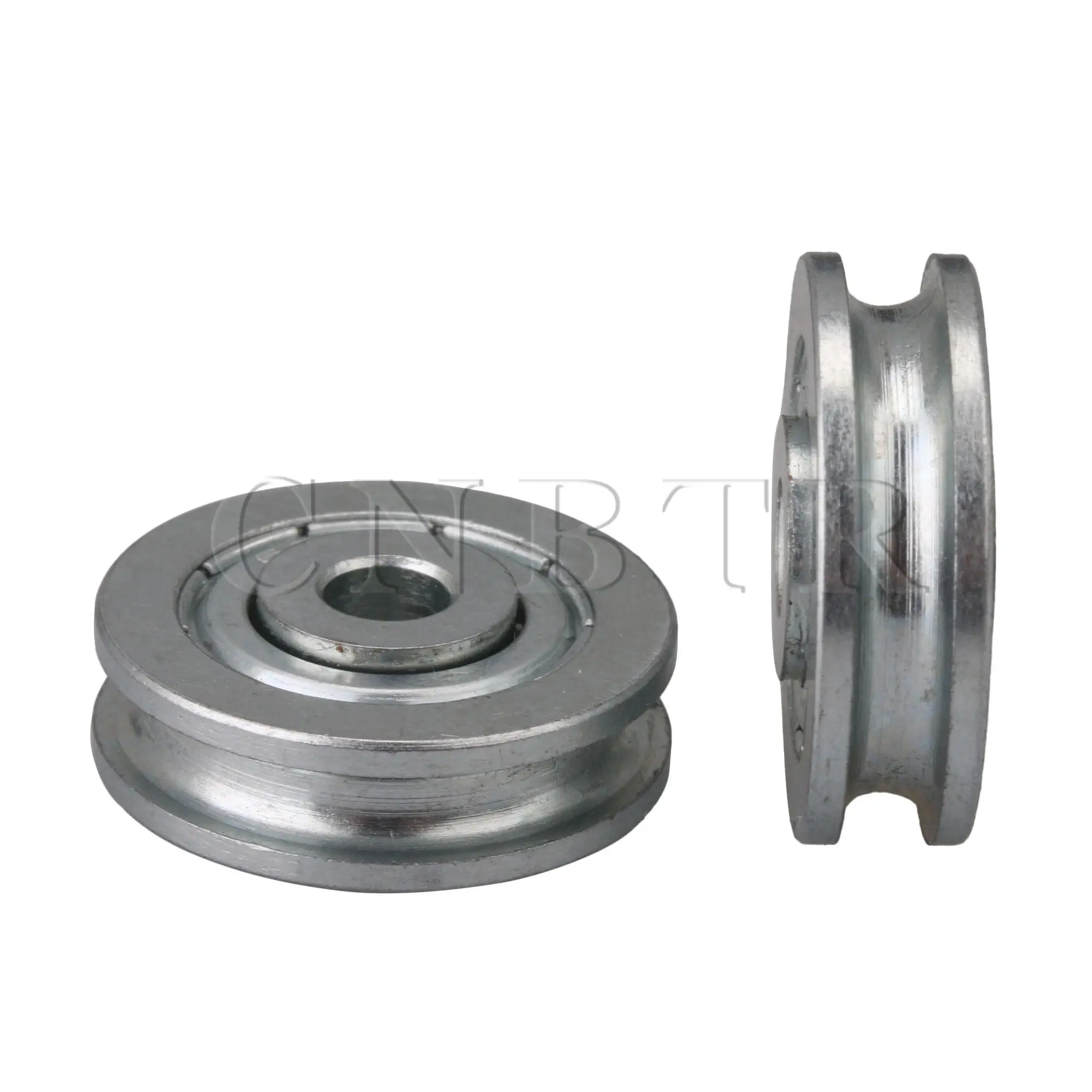 CNBTR 2 x подшипник стальной паз рельсовый шкив пассивное роликовое колесо 5x23x6.5мм |