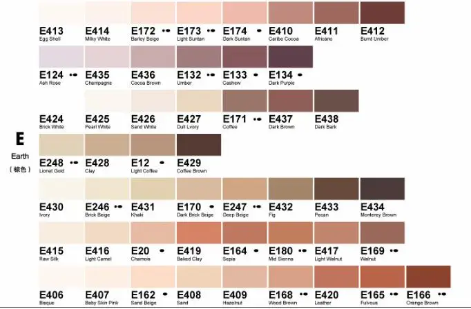 EF102-50colors FINECOLOUR художественные маркеры двуглавый EF100/EF101/EF102 240/160/480 цвета художника эскиз спиртовой основе маркеры для анимационной манги - Цвет: EF102-50colors