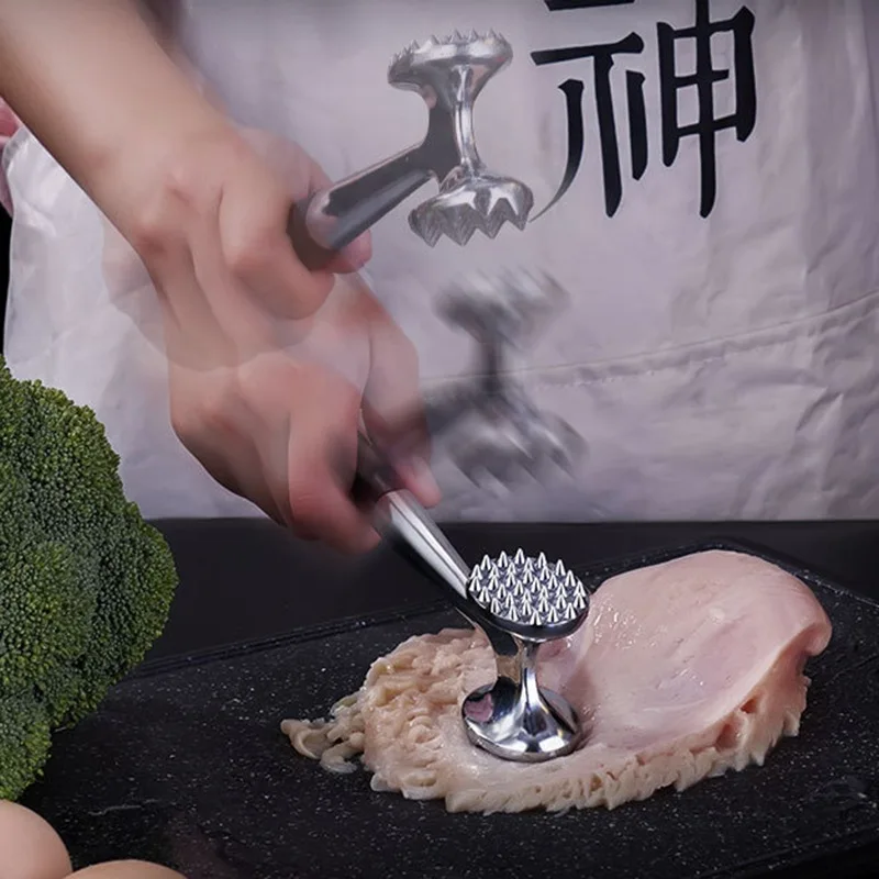 

Кухонный тендер из цинкового сплава, свободный молоток для мяса, тендеризатор, кухонные принадлежности для дома и кухни