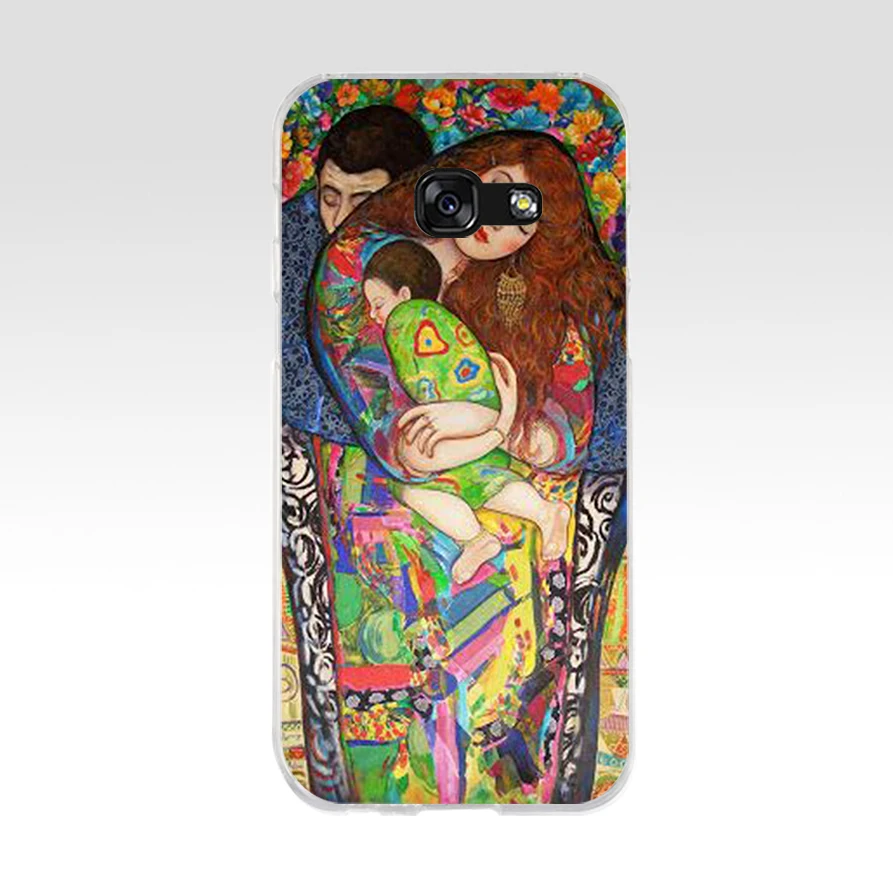 097FG the kiss Gustav Klimt Мягкий Силиконовый ТПУ чехол для телефона Samsung a3 2016 a5 2017 a6 plus a7 a8 2018