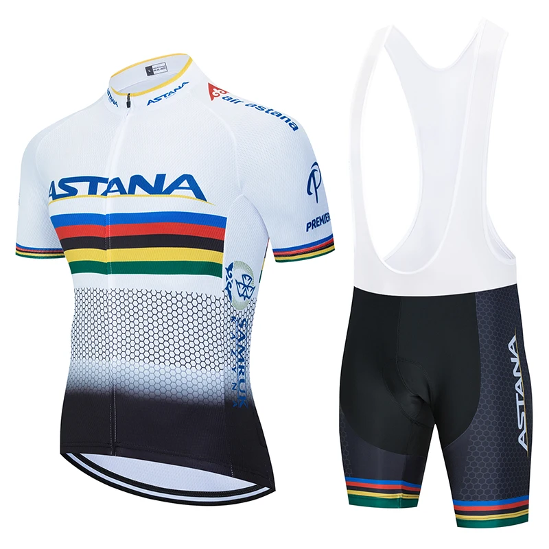 Cycling T-shirt Astera Strava for Breathable Bicycle Uniform Short Sleeve Suit Triathlon Clothing Set Maillot Ropa Cicli | Спорт и