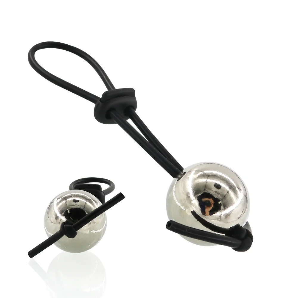 Регулируемое упражнение металлический шарик увеличение пениса мужской t-насос