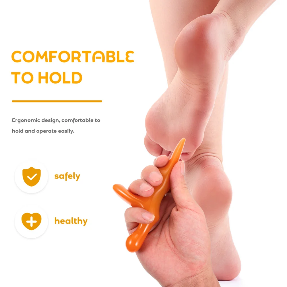 

1Pc Body Massager Creative Sole Massager Practical Foot Sole Meridian Scraper
