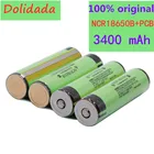 Оригинальный Защищенный 18650 NCR18650B литий-ионный аккумулятор 3,7 в с печатной платой 3400 мАч для фонарика 18650