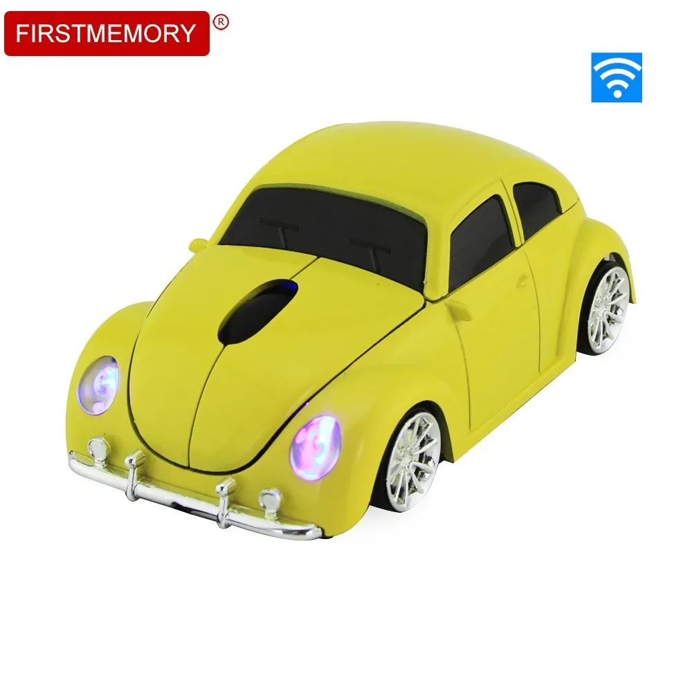 Новое офисное Беспроводной Мышь спортивный автомобиль эргономический мыши для