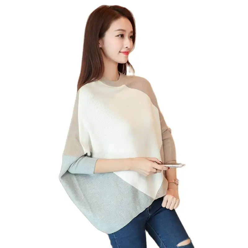 Осенне-зимние женские свитера 2021 Новинка свободная Корейская версия для