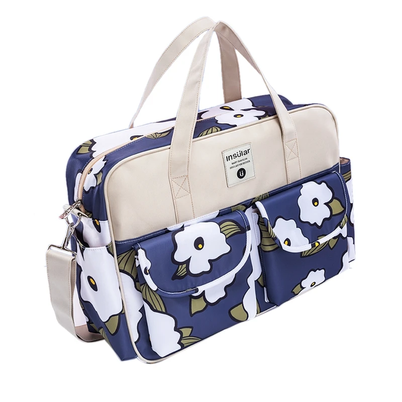 

Insular Waterproof Diaper Bag Large Capacity Handbag Messenger Travel Bag Multifunctional Maternity Mother Baby Stroller Bags