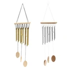 Античный колокольчик Carillon, музыкальный колокольчик, колокольчик, садовый колокольчик, музыкальные металлические колокольчики, ландшафтный звук, ветряные трубы