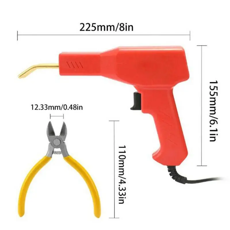 

Convenient plastic welding machine garage tools car torch bumper bumper sh repair repair machine plastic welding welding ma P0J7