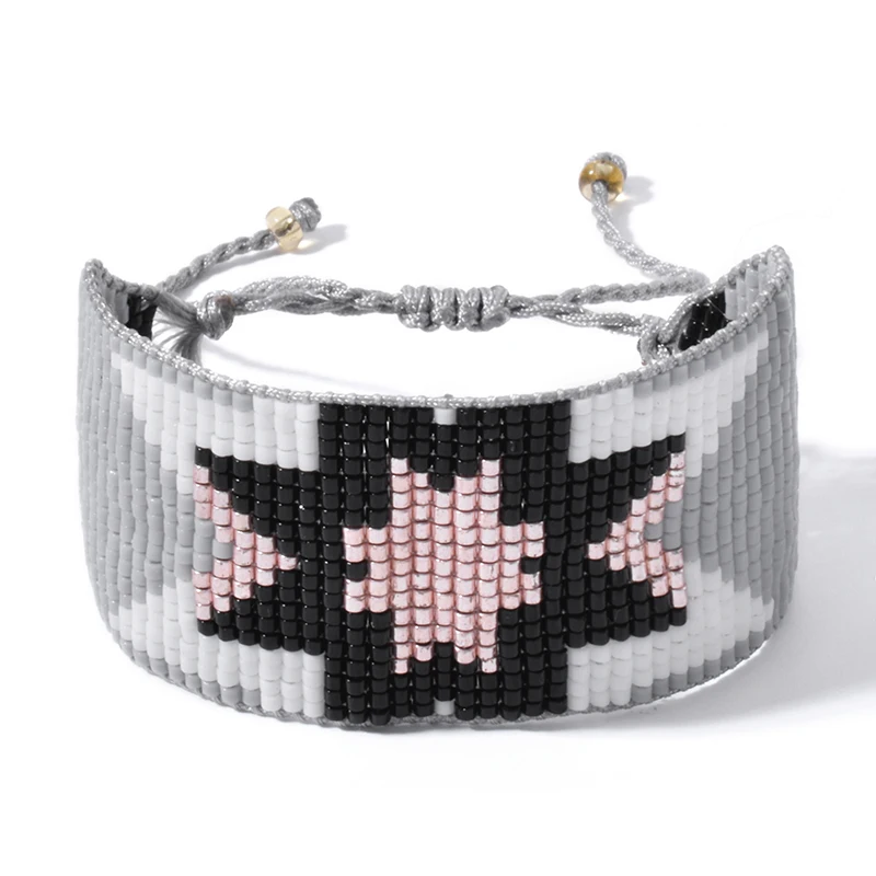 

YAUKIA MIYUKI Beads Bracelets Bohemian Handmade Woven Six-Pointed Star Armband Pulseras Mujer Moda Exquisite 2021 New Jewelry