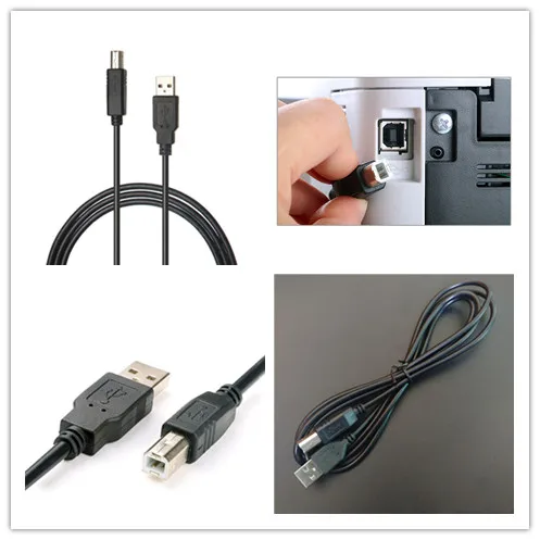 1 м 5 USB Высокая скорость 2 0 к B Мужской кабель для Canon Brother Samsung Hp принтера Epson
