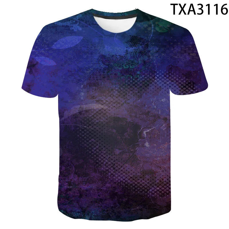 

2020 New Streetwear Grunge 3D Printed T Shirts Casual Men Women Children Short Sleeve Fashion Boy Girl Kids Cool Tops Tee