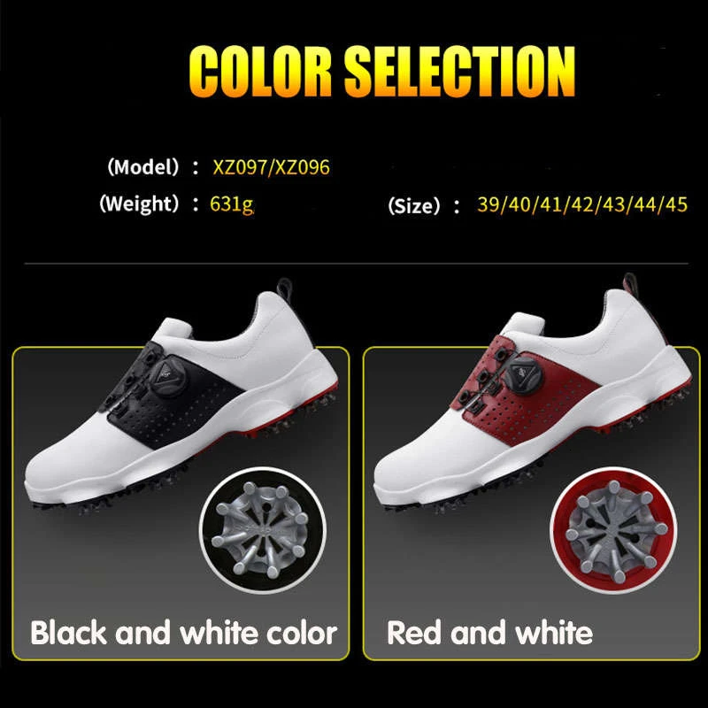 PGM/обувь для гольфа взрослых с суперзахватом дышащая водонепроницаемая