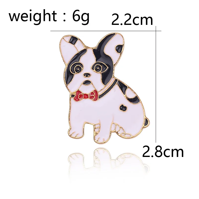 

Cute Cartoon Cat Dog Pins Brooches Animal Enamel Badges fashion charm jewelry for dog cat For women girls Animal-shaped brooch