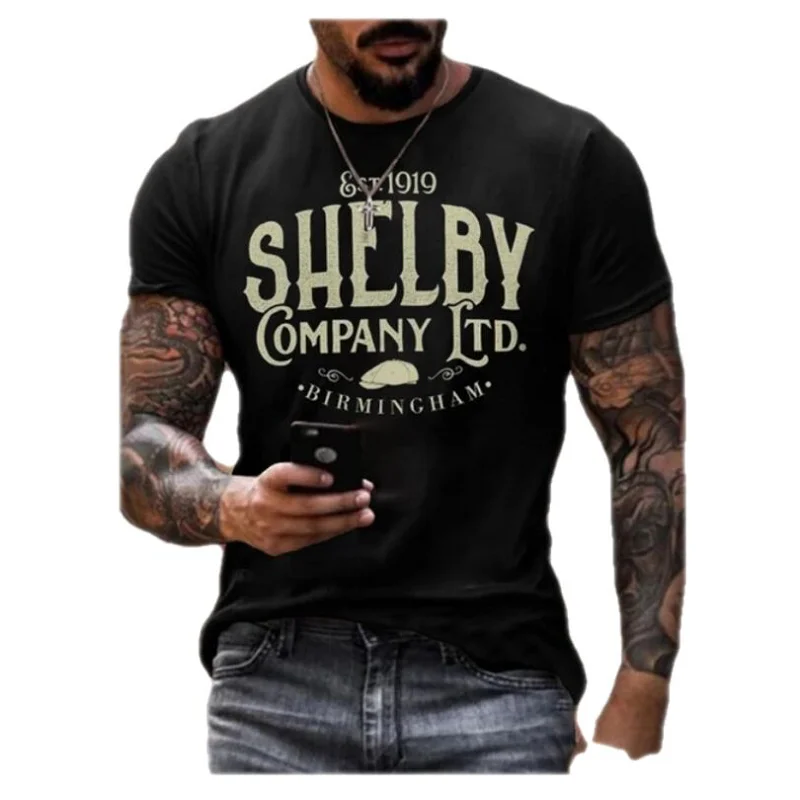 

Summer Men's T-Shirt Fashion Leisure Sports And Fitness 3D Clothes, Men Loose Large Size Round Neck Top