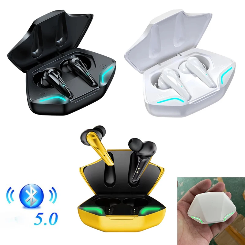 

Bluetooth-compatible Wireless Headphones Digital Display TWS Earphones Noise Canceling Mini In-Ear Pods For IOS Android Headset