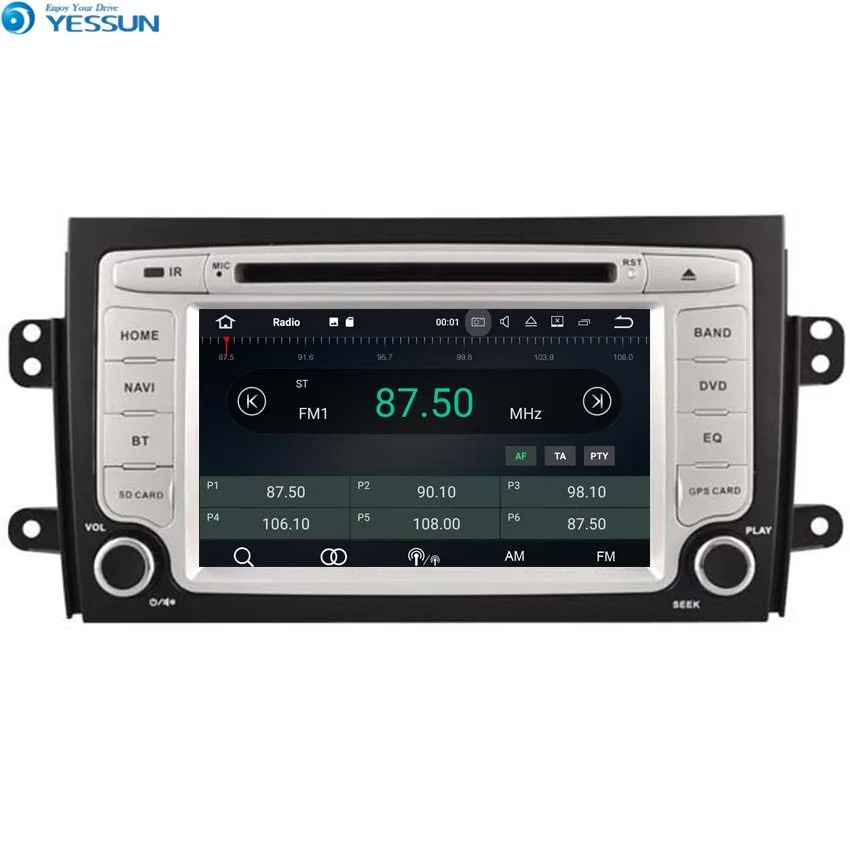 

Автомобильное радио YESSUN Android, DVD-плеер для Suzuki SX4 2006 ~ 2011, стерео радио, мультимедиа, GPS-навигация с Wi-Fi Bluetooth AM/FM