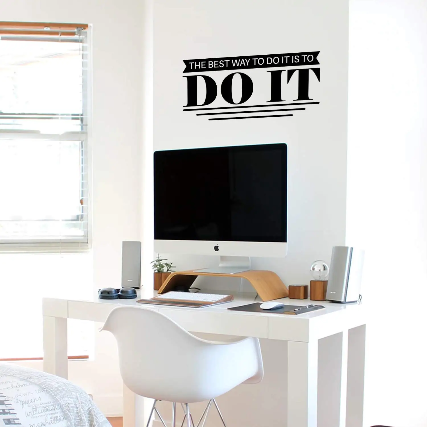 Виниловые наклейки с английскими цитатами в мультяшном стиле защита окружающей