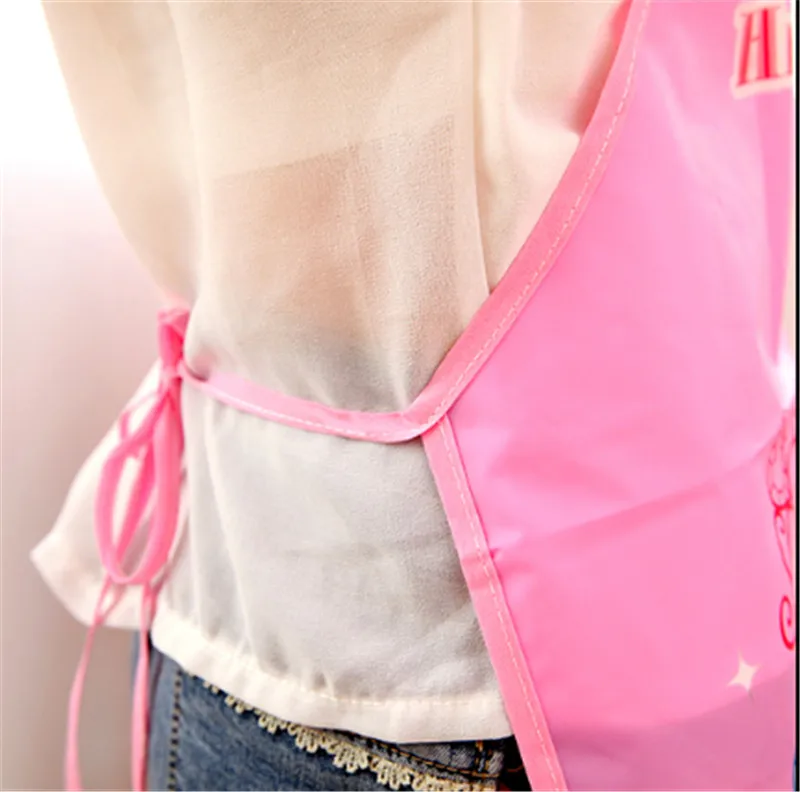 Мультяшный Кухонный Фартук с изображением кролика Детские фартуки фартук для