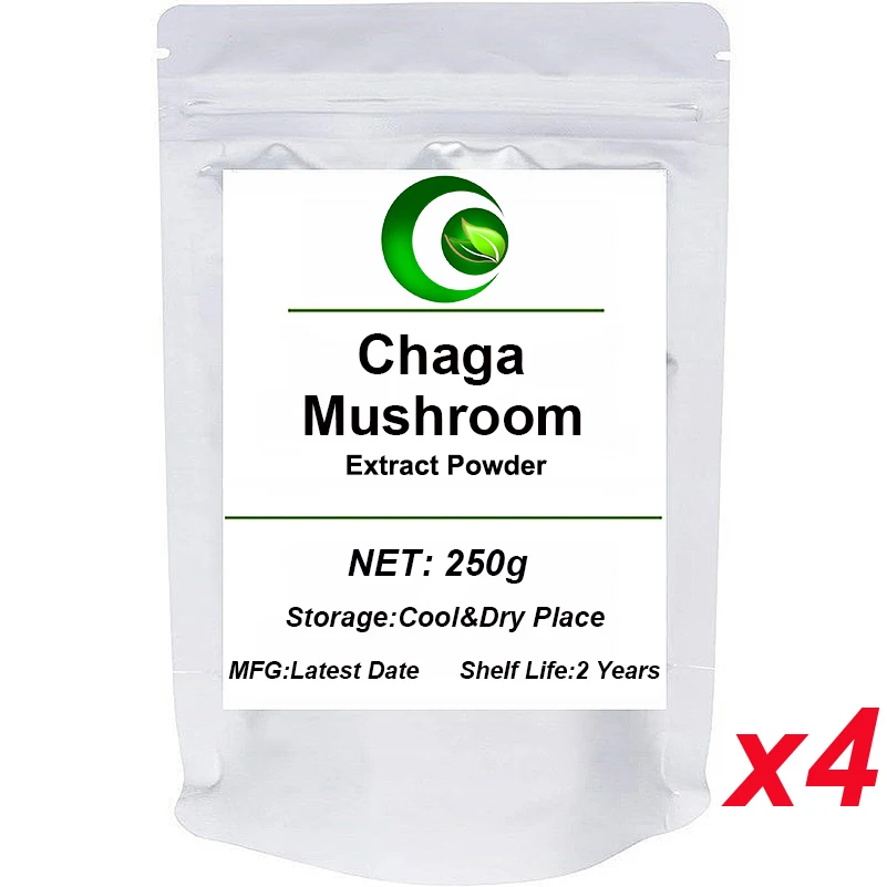 

Siberian Chaga Mushroom Extract Powder Wild Harvested Chaga Mushroom Chunks (Inonotus Obliquus) Boost Your Immunity and Energy