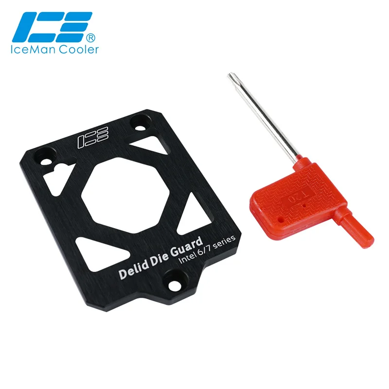 IceManCooler CPU Open Cover Protector For Intel LGA115X 6700K 7700K 8700K  ,Delid Die Guard CPU Opener